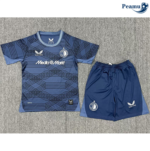 Camisola Futebol Feyenoord Crianças Alternativa Equipamento 2025-2026