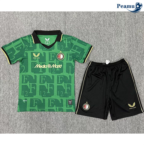 Camisola Futebol Feyenoord Crianças 2025-2026