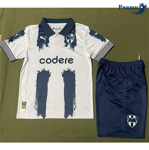 Camisola Futebol Monterrey Crianças Equipamento Copa do Mundo 2025-2026