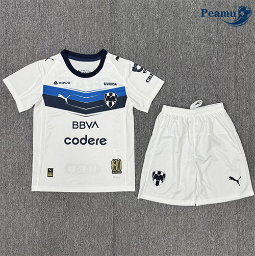 Camisola Futebol Monterrey Crianças Alternativa Equipamento 2025-2026