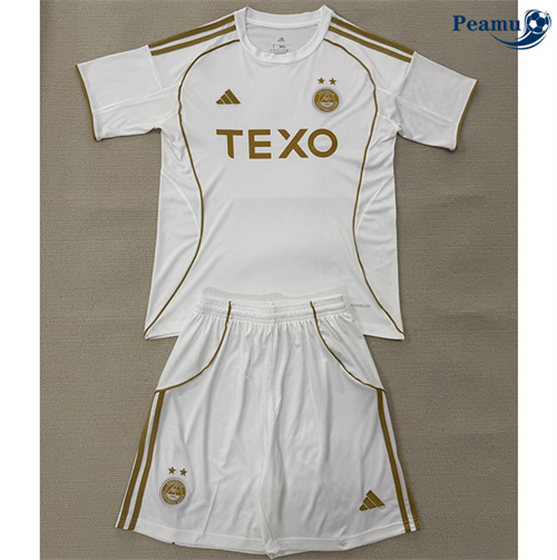 Camisola Futebol Aberdeen FC Crianças Terceiro Equipamento 2025-2026