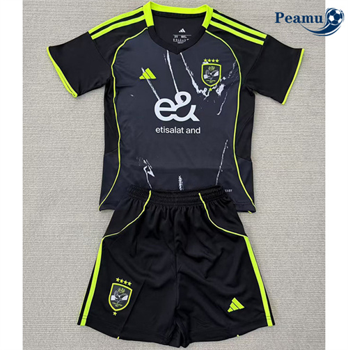 Camisola Futebol Al Ahli SFC Crianças Alternativa Equipamento 2025-2026