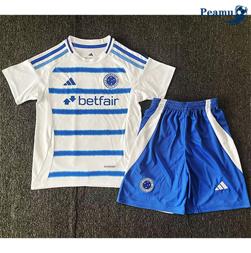 Camisola Futebol Cruzeiro Crianças Alternativa Equipamento 2025-2026
