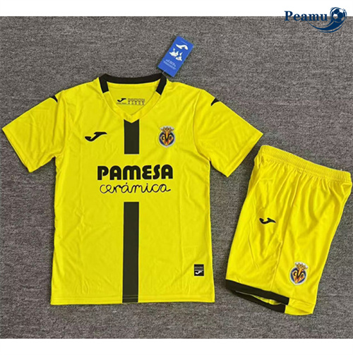 Camisola Futebol Villarrel Crianças Principal Equipamento 2025-2026