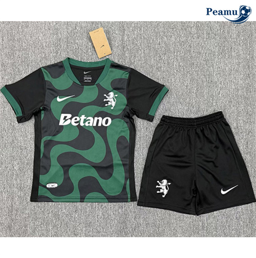 Camisola Futebol Sporting CP Crianças Terceiro Equipamento 2025-2026