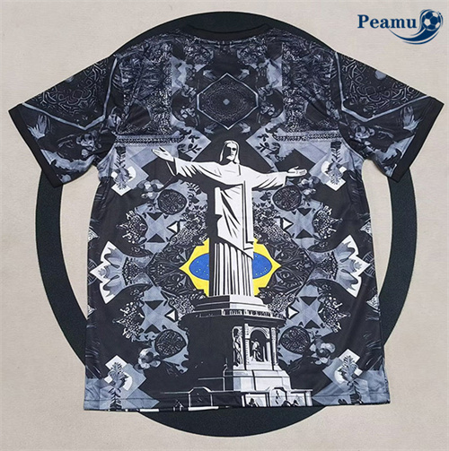 Camisola Futebol Brasil Equipamento Especial Negro 2025-2026