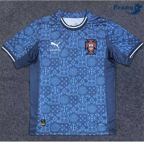 Camisola Futebol Portugal Equipamento cyan Especial 2025-2026