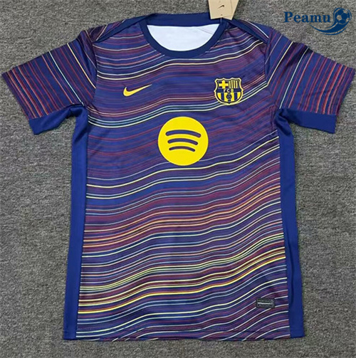 Camisola Futebol Barcelona Equipamento Especial Azul 2025-2026