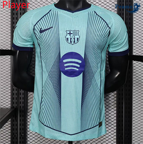 Camisola Futebol Barcelona Player Equipamento Especial Azul 2025-2026