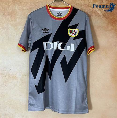Camisola Futebol Rayo Vallecano Equipamento Gris 2025-2026