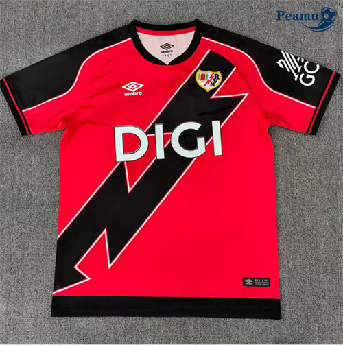 Camisola Futebol Rayo Vallecano Alternativa Equipamento 2025-2026