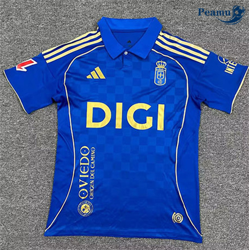 Camisola Futebol Real Oviedo Principal Equipamento 2025-2026