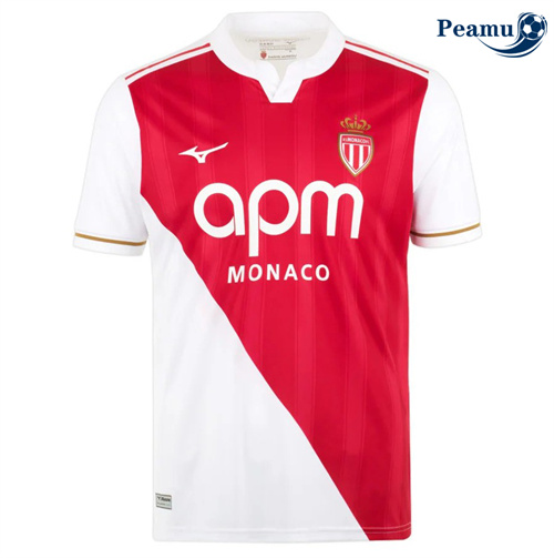 Camisola Futebol AS Monaco Principal Equipamento 2025-2026