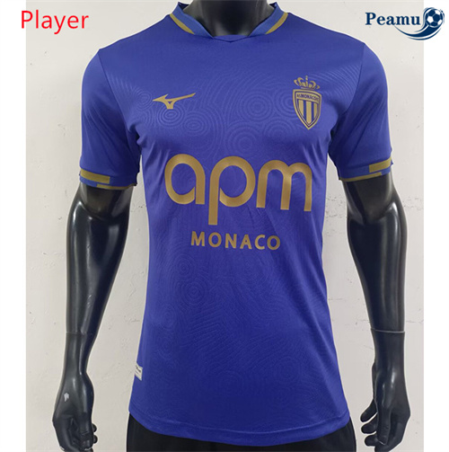 Camisola Futebol AS Monaco Player Alternativa Equipamento 2025-2026