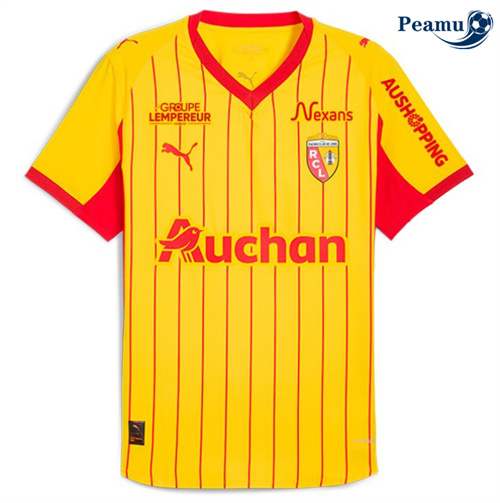 Camisola Futebol Lens Principal Equipamento 2025-2026