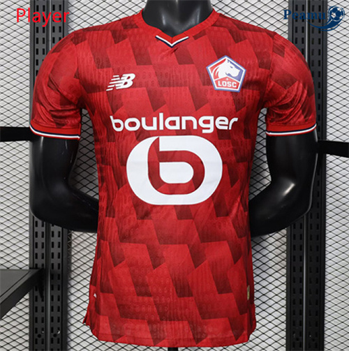 Camisola Futebol Lille OSC Player Principal Equipamento 2025-2026