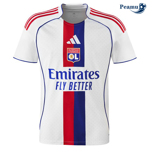 Camisola Futebol Lyon Principal Equipamento 2025-2026