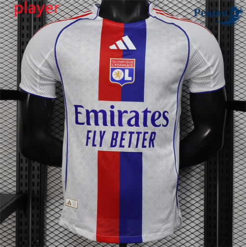 Camisola Futebol Lyon Player Principal Equipamento 2025-2026