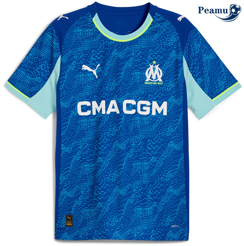 Camisola Futebol Marsella Terceiro Equipamento 2025-2026