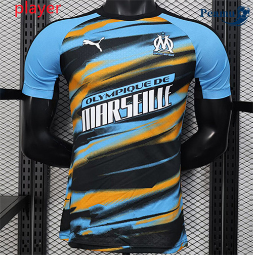Camisola Futebol Marsella Player Equipamento Azul 2025-2026