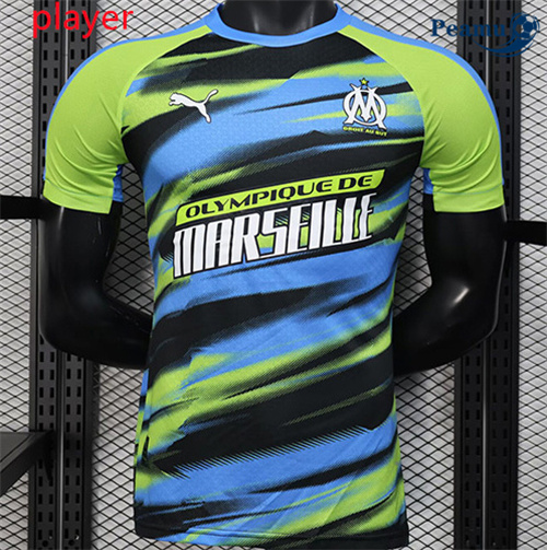 Camisola Futebol Marsella Player Equipamento Verde 2025-2026