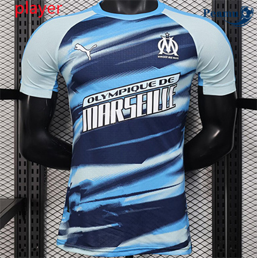 Camisola Futebol Marsella Player Equipamento Sky Azul 2025-2026