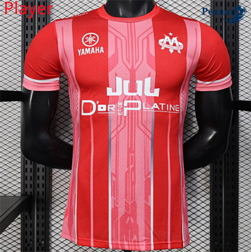 Camisola Futebol Marsella Player Equipamento Especial Vermelho 2025-2026