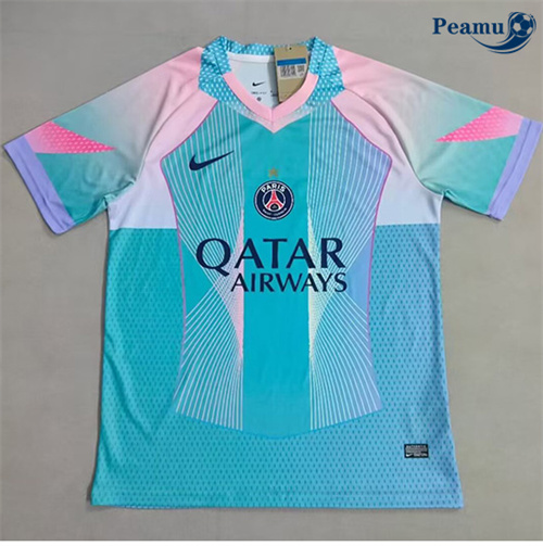 Camisola Futebol PSG Especial Equipamento Azul 2025-2026