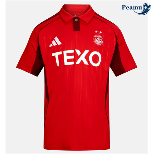 Camisola Futebol Aberdeen FC Principal Equipamento 2025-2026
