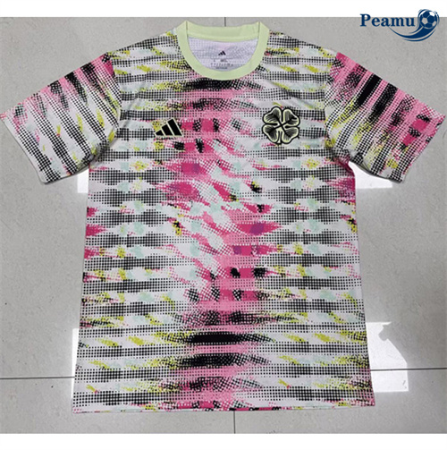 Camisola Futebol Celtic Equipamento pre-game 2025-2026