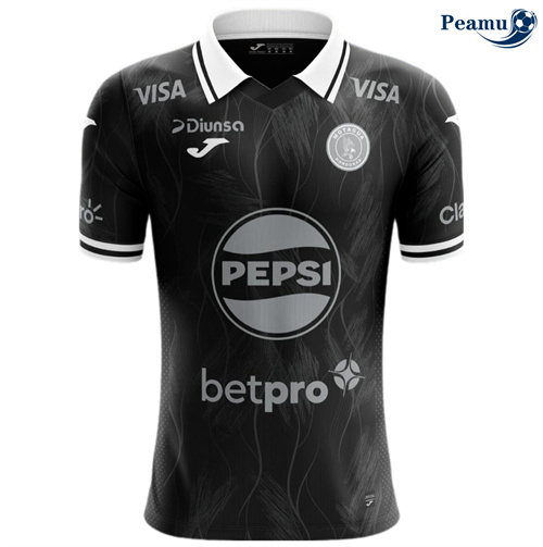 Camisola Futebol FC Motagua Alternativa Equipamento Negro 2025-2026