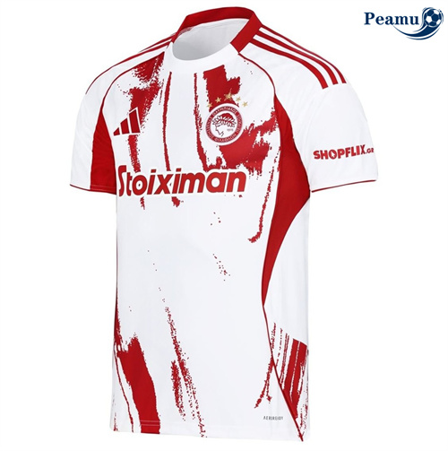 Camisola Futebol Olympiacos Piraeus Alternativa Equipamento 2025-2026