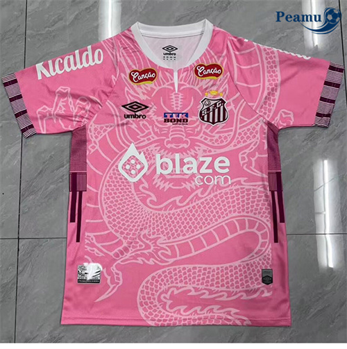 Camisola Futebol Santos Equipamento Especial Rosa 2025-2026