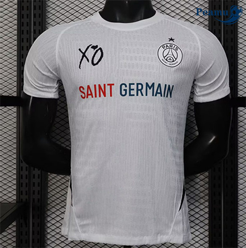 Camisola Futebol Santos Player Equipamento XO Branco 2025-2026