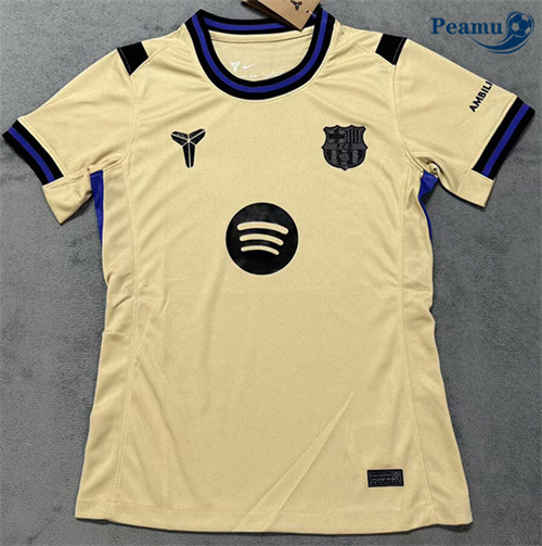 Camisola Futebol Barcelona Mulher Alternativa Equipamento 2025-2026