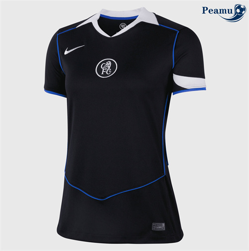 Camisola Futebol Chelsea Mulher Terceiro Equipamento 2025-2026