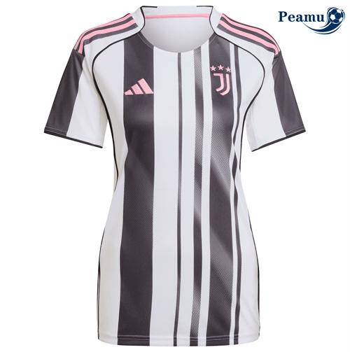 Camisola Futebol Juventus Mulher Principal Equipamento 2025-2026