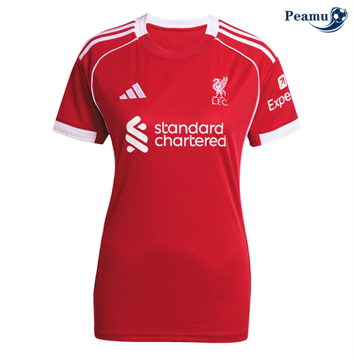 Camisola Futebol Liverpool Mulher Principal Equipamento 2025-2026