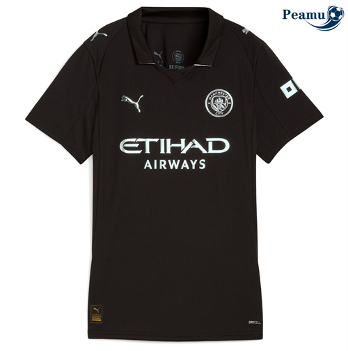 Camisola Futebol Manchester City Mulher Terceiro Equipamento 2025-2026