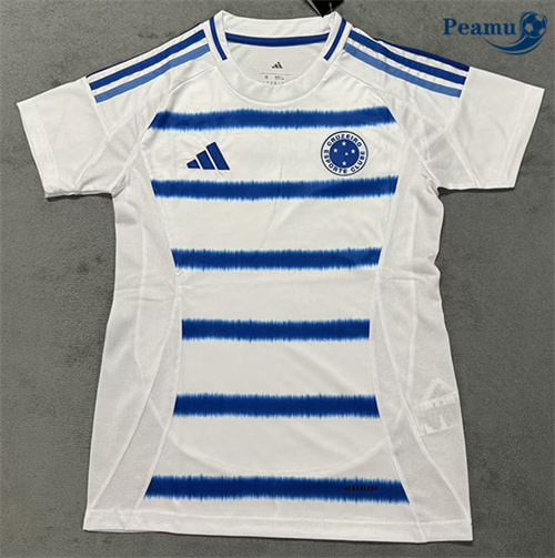 Camisola Futebol Cruzeiro Mulher Alternativa Equipamento 2025-2026