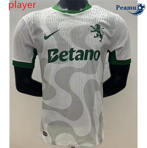 Camisola Futebol Sporting CP Player Alternativa Equipamento 2025-2026