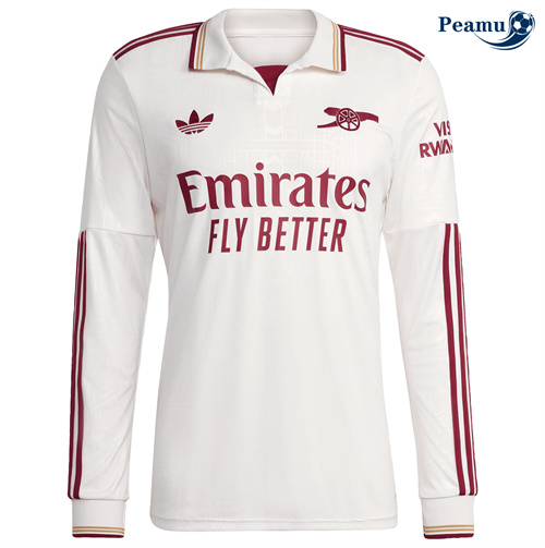 Camisola Futebol Arsenal Terceiro Equipamento Mangas compridas 2025-2026