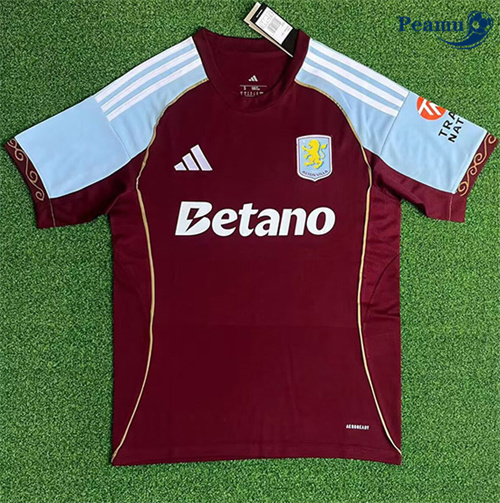 Camisola Futebol Aston Villa Principal Equipamento 2025-2026