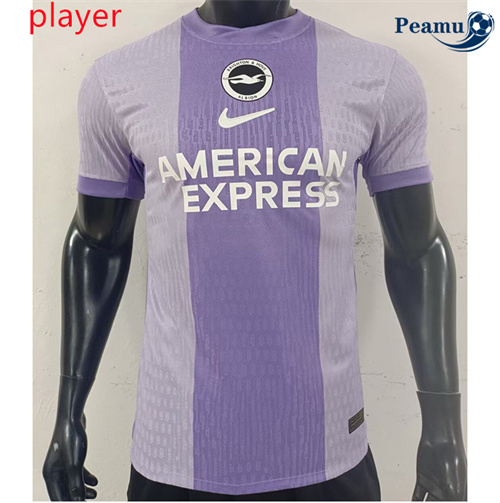 Camisola Futebol Brighton Player Alternativa Equipamento 2025-2026