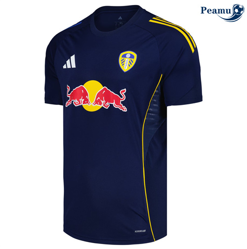 Camisola Futebol Leeds United Equipamento Formação Azul 2025-2026