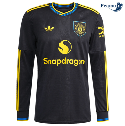 Camisola Futebol Manchester United Alternativa Terceiro Equipamento 2025-2026