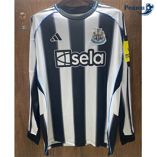 Camisola Futebol Newcastle United Principal Equipamento Mangas compridas 2025-2026