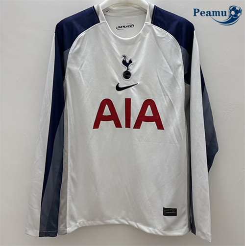 Camisola Futebol Tottenham Hotspur Principal Equipamento Mangas compridas 2025-2026
