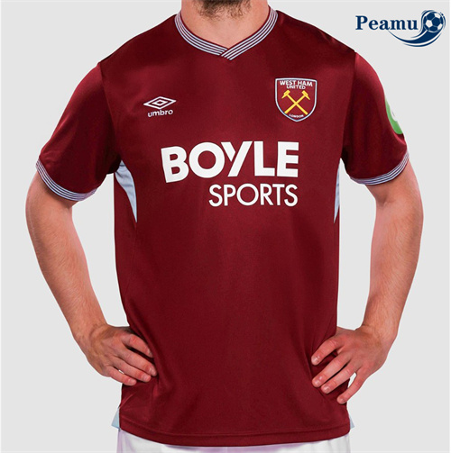 Camisola Futebol West Ham United Principal Equipamento 2025-2026