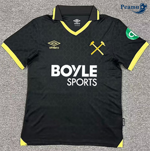 Camisola Futebol West Ham United Terceiro Equipamento 2025-2026